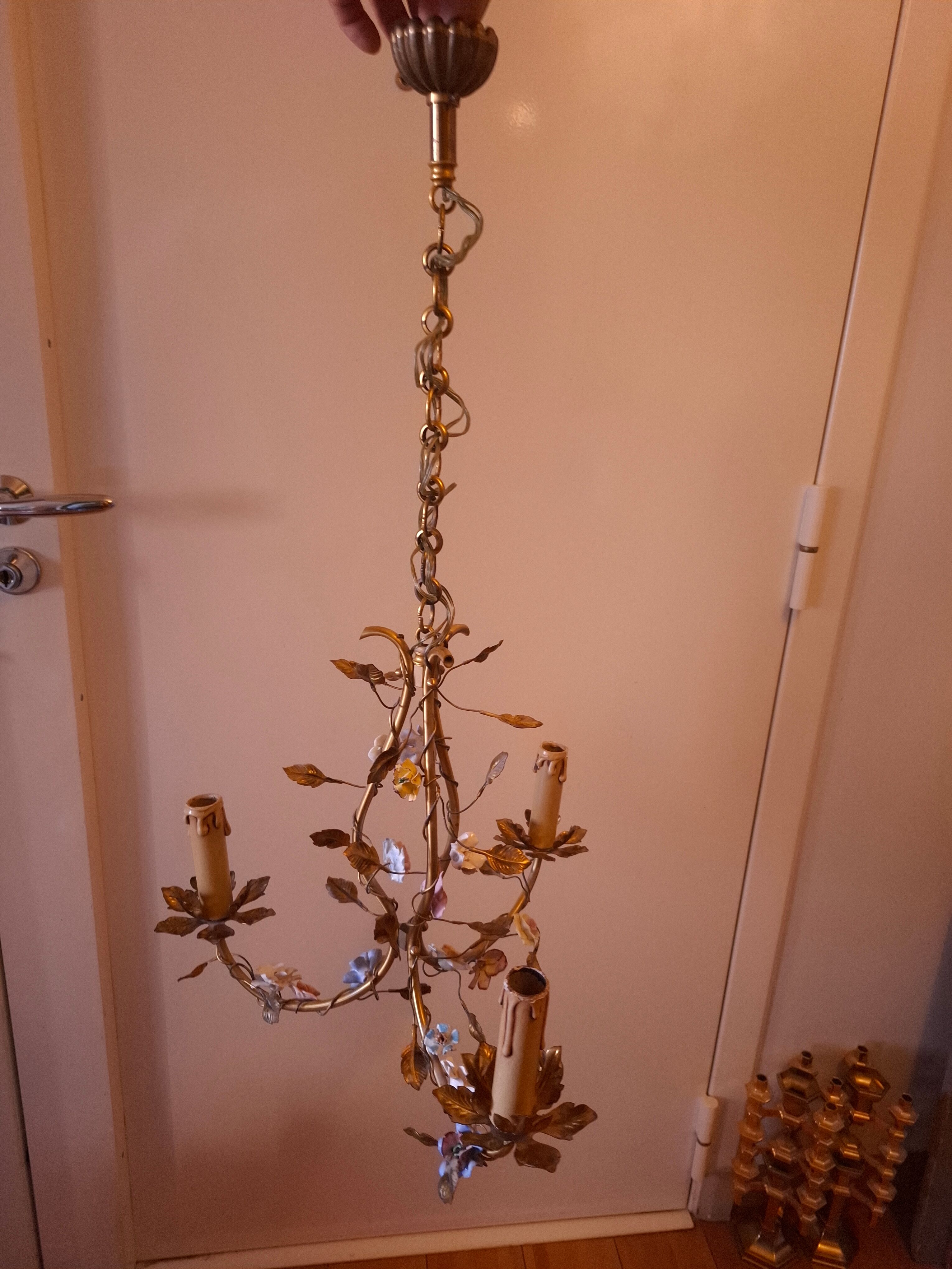 Lustre flower decoration