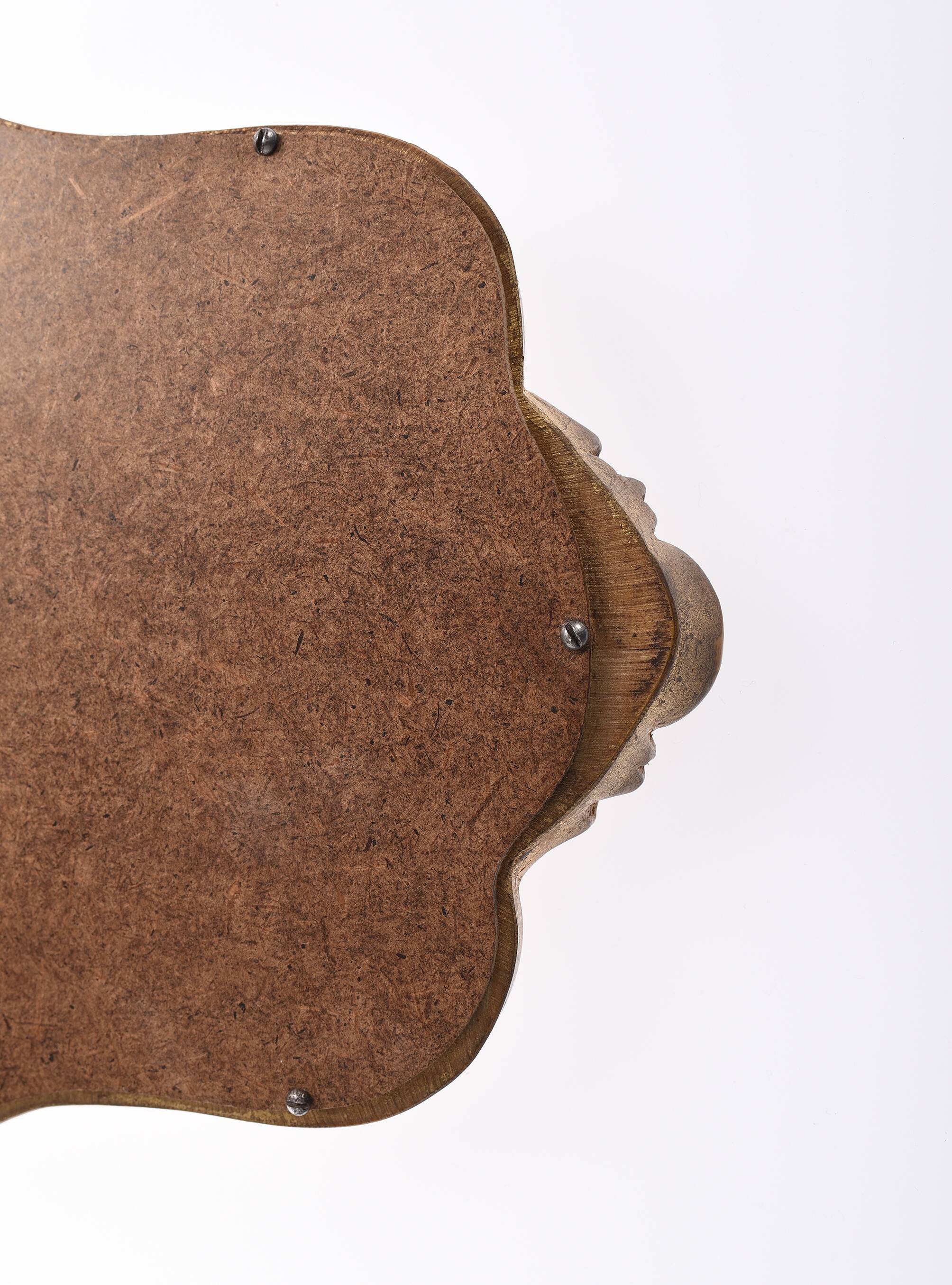 Mirror in gilded wood, baroque style