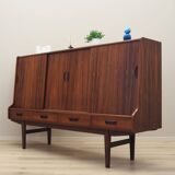 Buffet haut en palissandre, design danois, années 1960, production : Danemark
