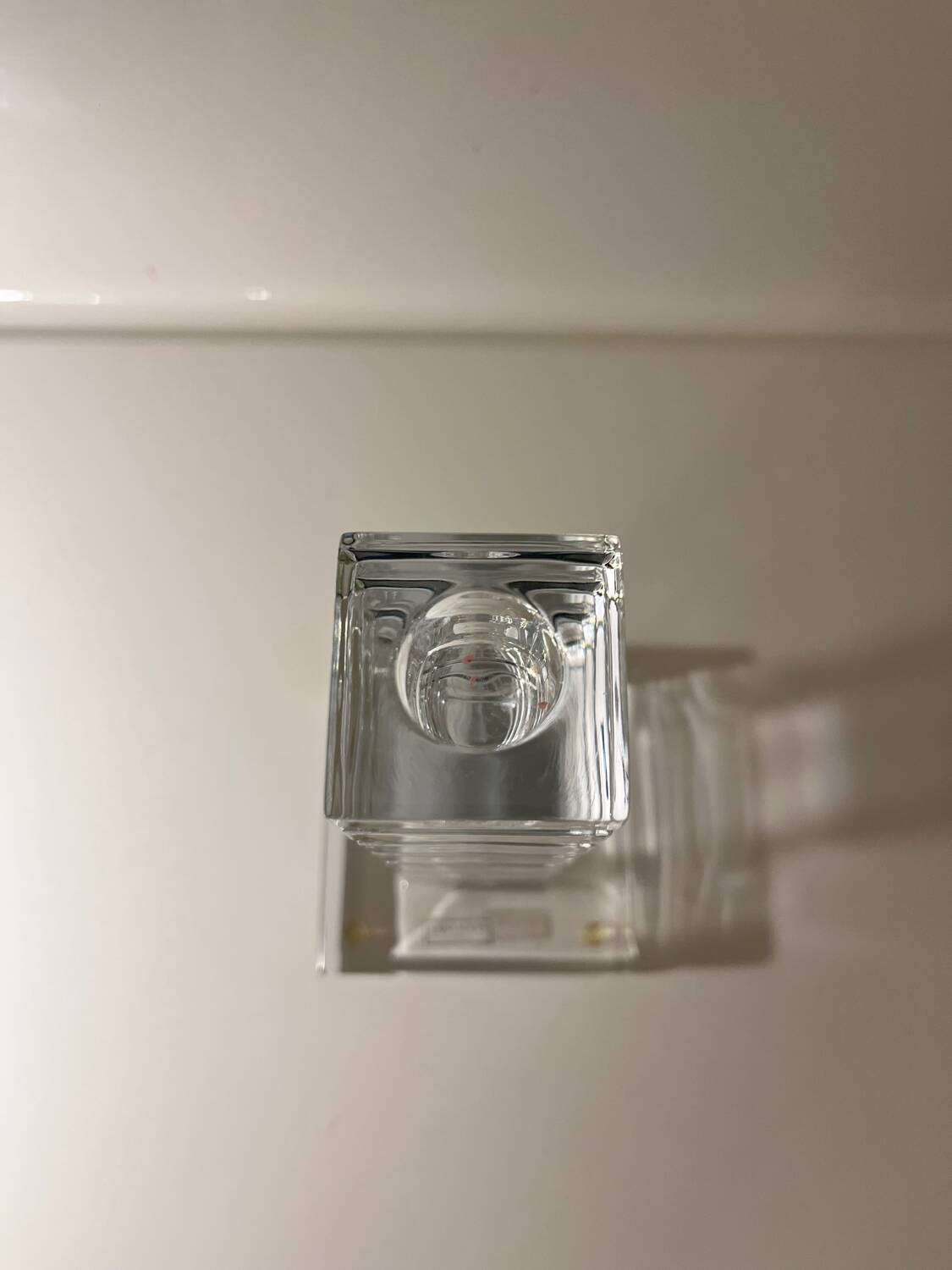 Bougeoir en cristal Saint-Louis – Design Jean Sala – Superbe état