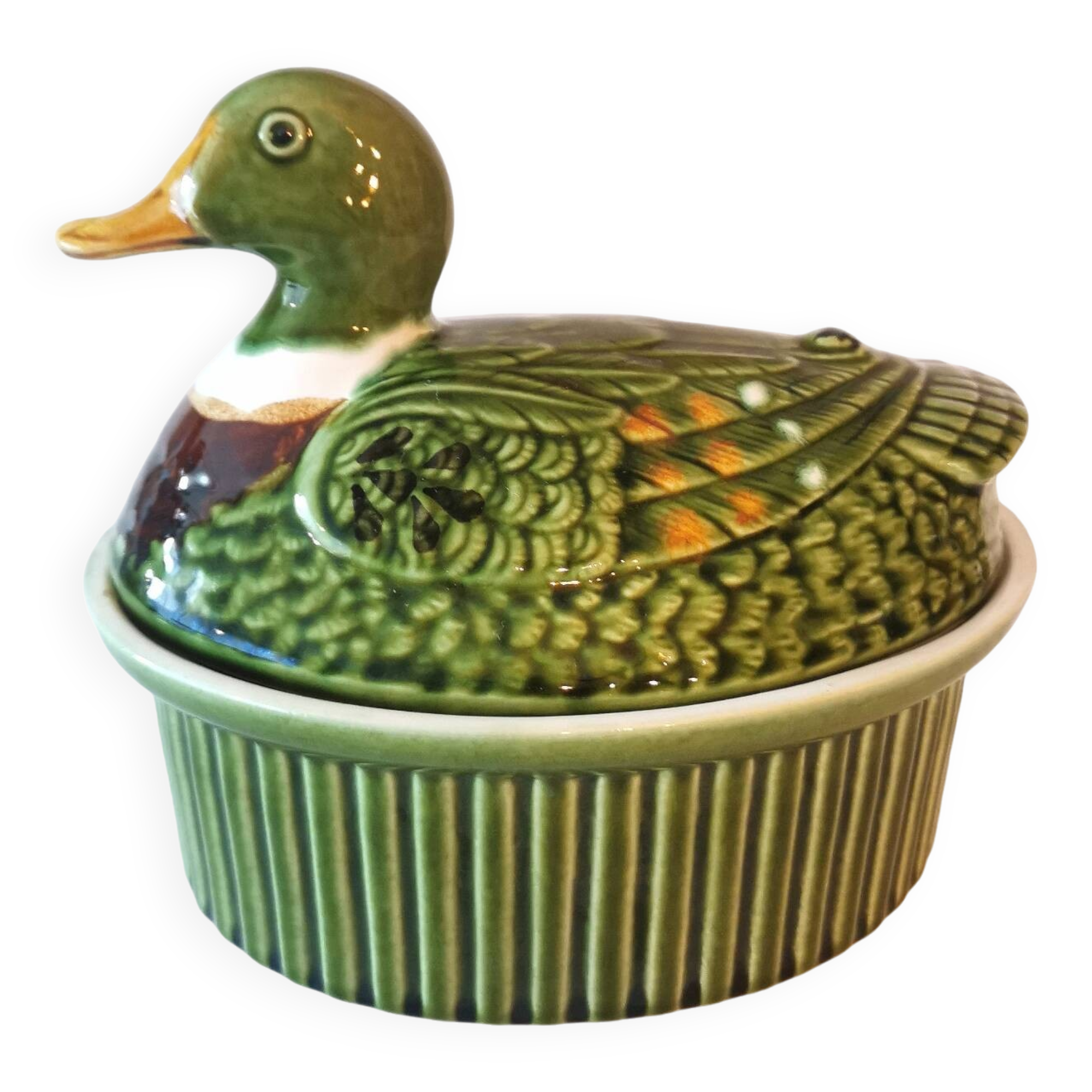 Caugant Green Duck Terrine Barbotine