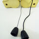 Pair of vintage erco 921 patent zippered wall light germany. year 70