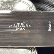 Box of 12 table knives – Orfèvrerie G. Vivier et Nogent