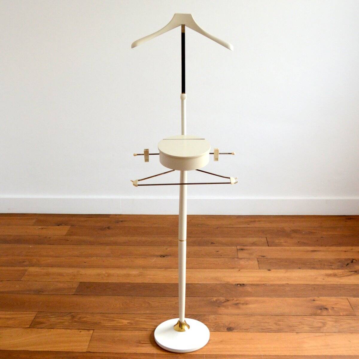 Valet / clothes rack with jewelry box 1960s