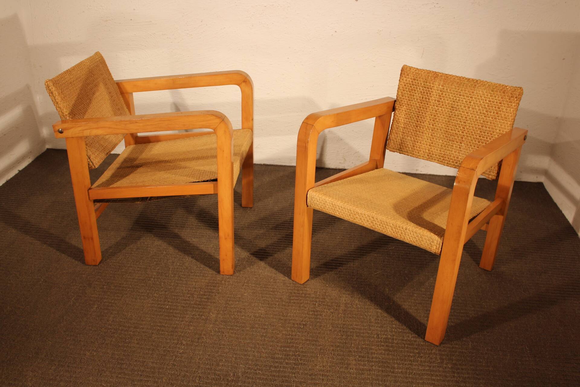 Pair of armchairs