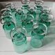 12 vintage stemmed glasses