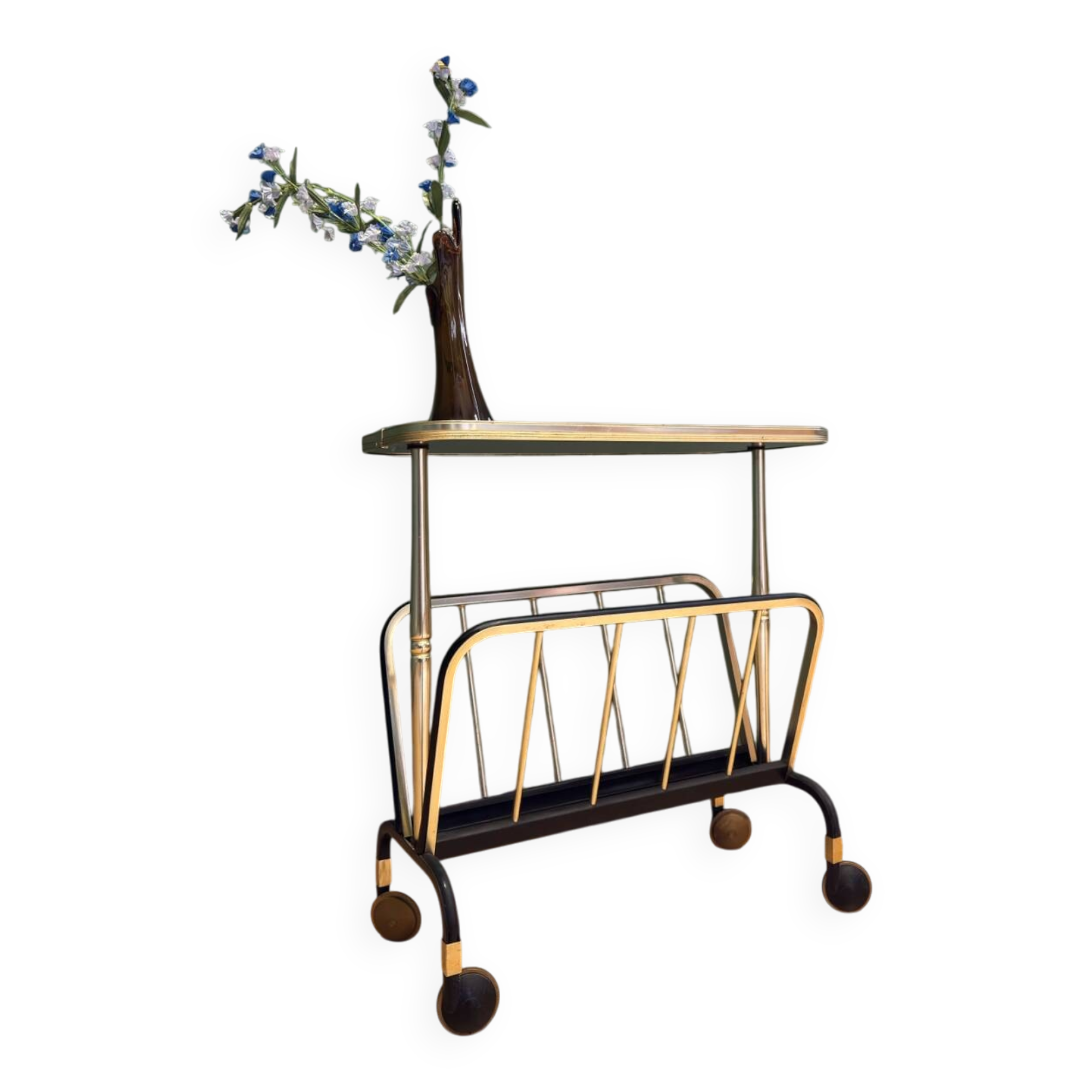 Luisa Parisi magazine rack made in Italy, 1960s