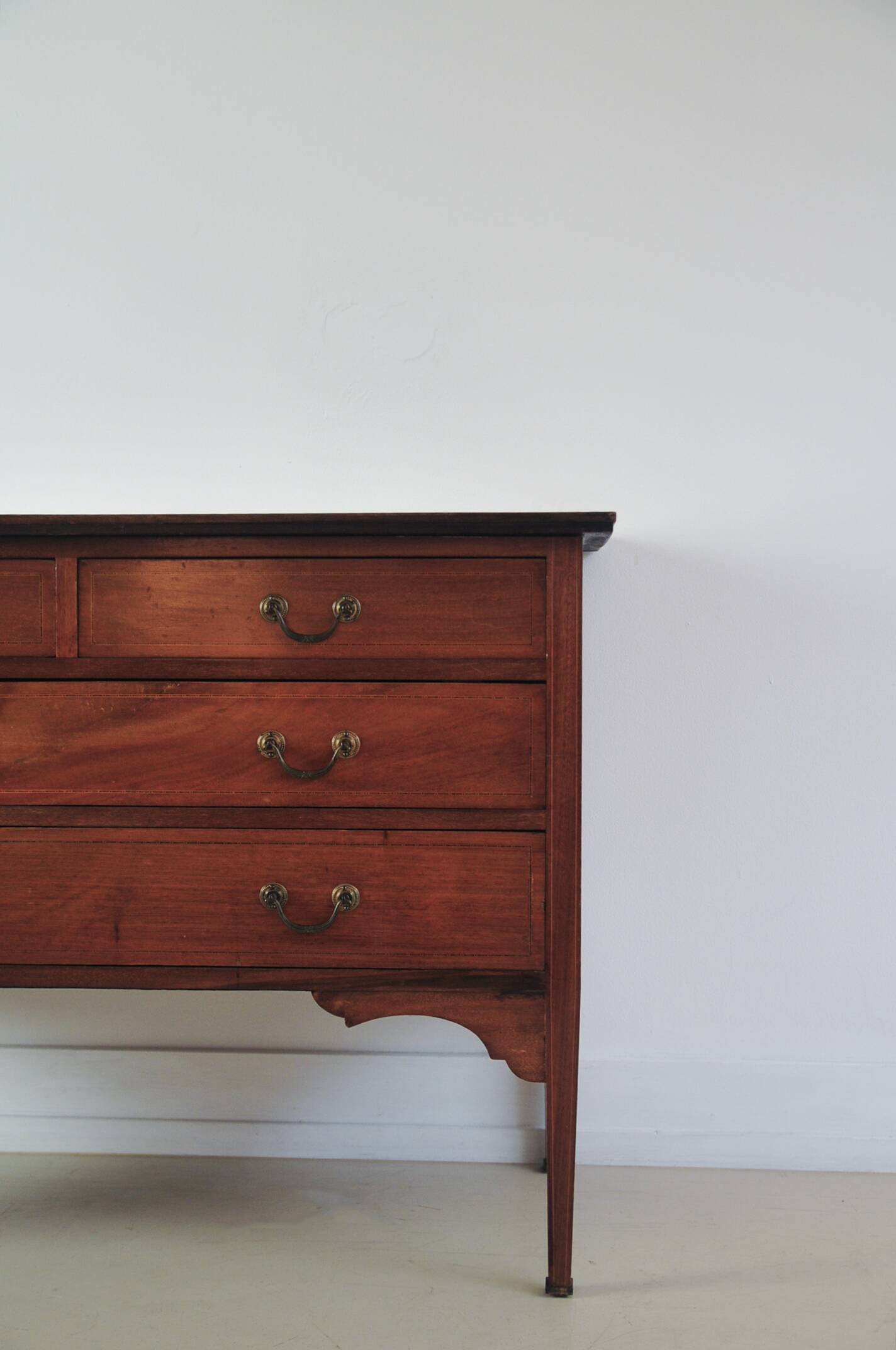 Mahogany chest of drawers 1950s