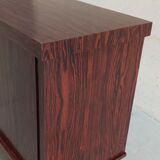 Rosewood and chrome sideboard, 60's