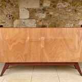 Vintage enfilade in ash and mahogany circa 1950s