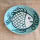 Hand-painted ceramic plate