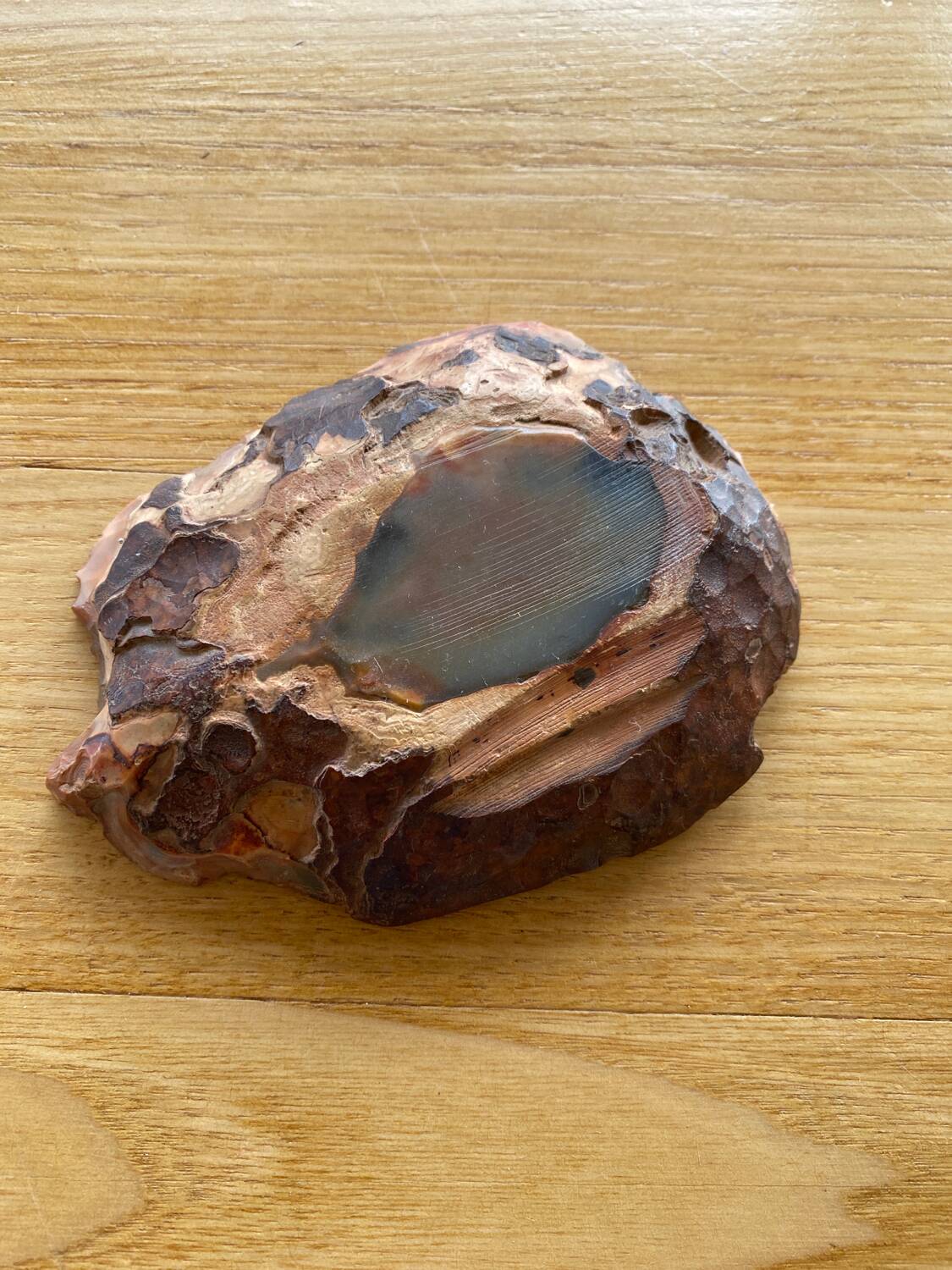 Agate ashtray