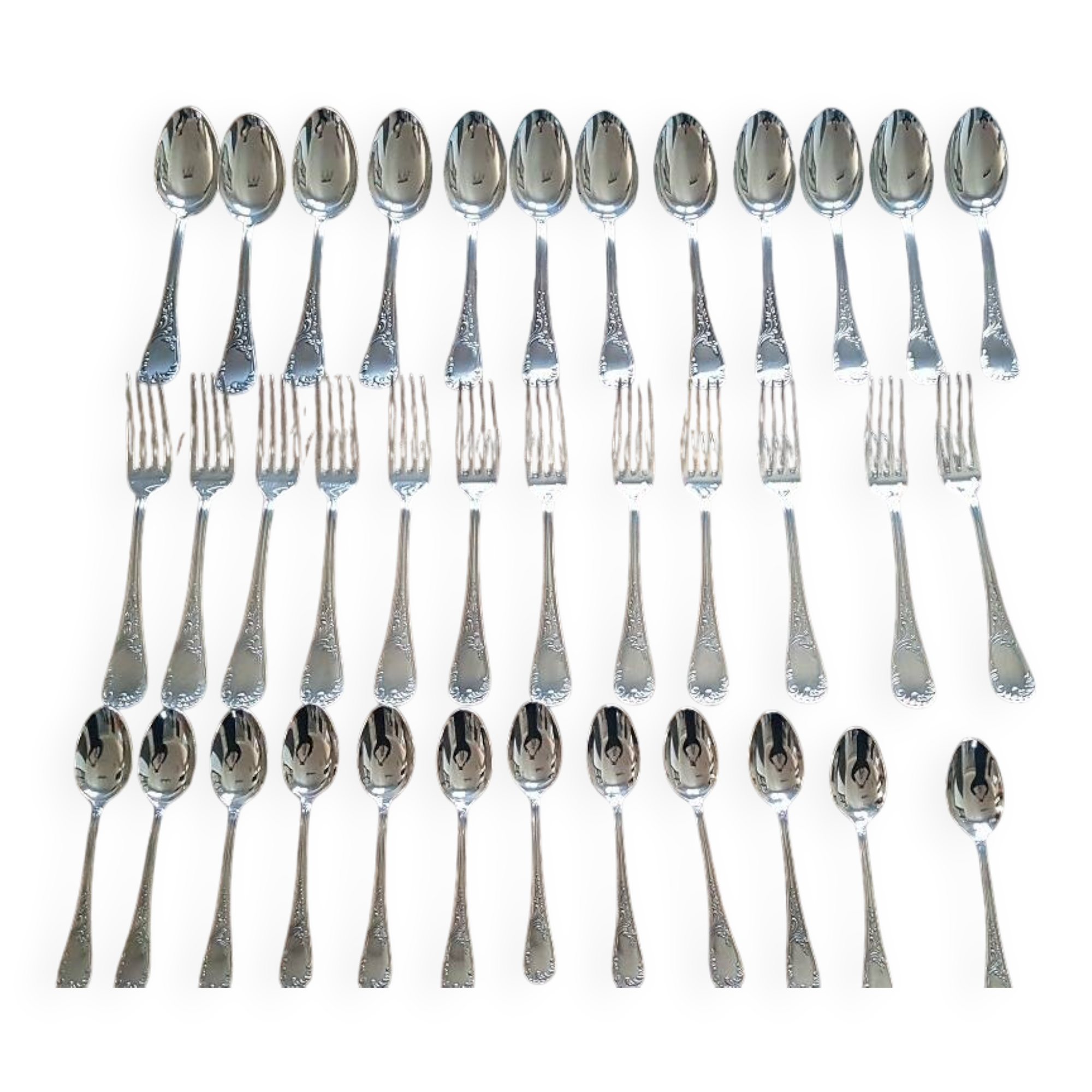 Ménagère en Argent 36 pièces