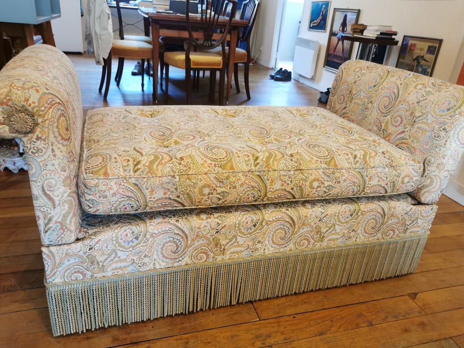 Boudoir sofa chaise longue