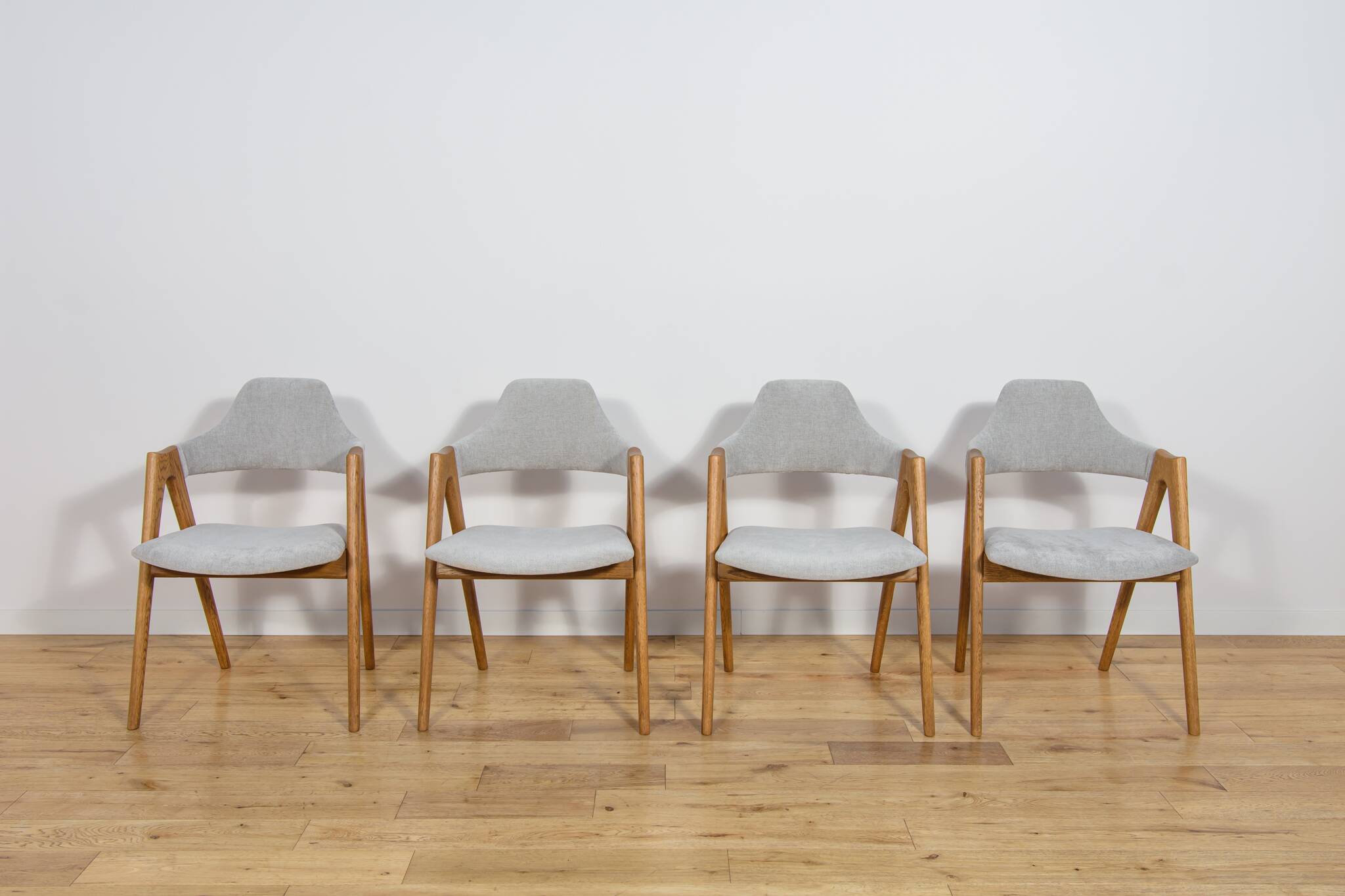 Compass dining chairs by Kai Kristiansen for Sva Møbler, 1960s, set of 4