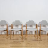 Compass dining chairs by Kai Kristiansen for Sva Møbler, 1960s, set of 4