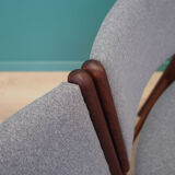 Set of five rosewood chairs, Danish design, 70s, made by Henning Kjaernulf