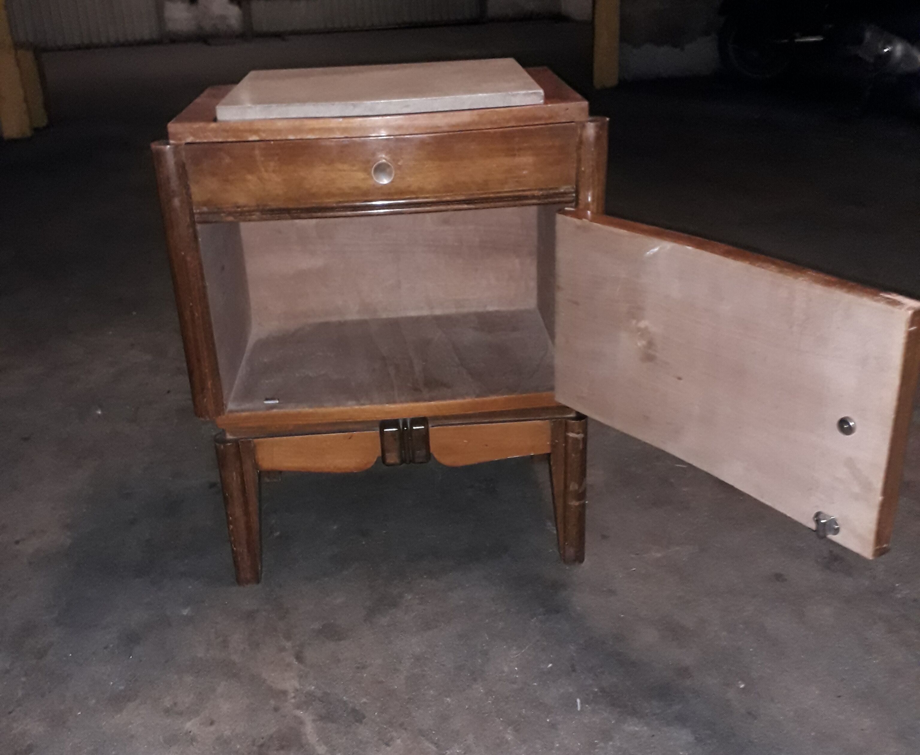 Paire de chevets vintage