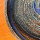 Mid-century modern Danish studio pottery bowl by Tue Poulsen for Tue Keramik, 1960s.
