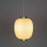 Danish vintage pendant lamp Kina by Bent Karlby, Lyfa, 1946