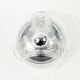 Mid-Century Space Age Glass Wave Ceiling Light - Koch & Lowy for P&P, 1970s