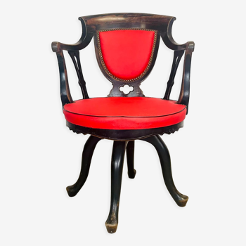 Fauteuil tournant Napoleon III