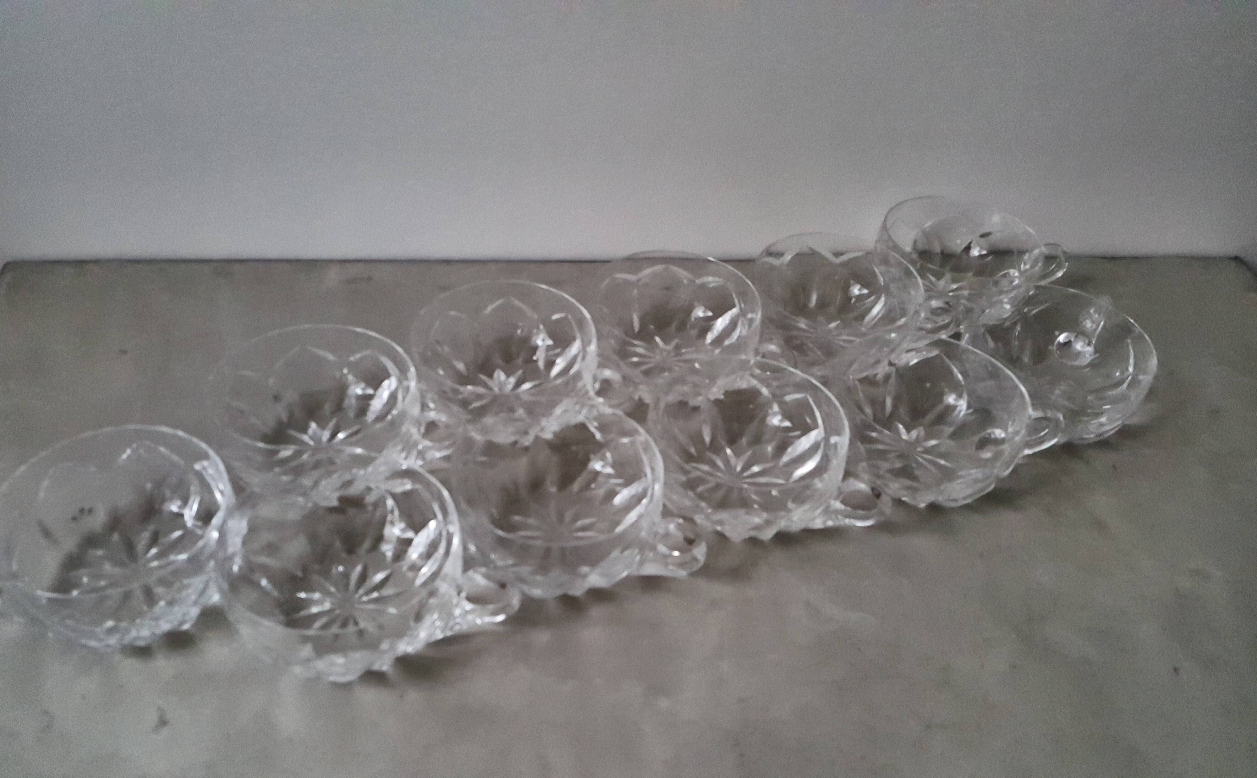 St. Louis Crystal - Service of 67 Camargue Model lenses