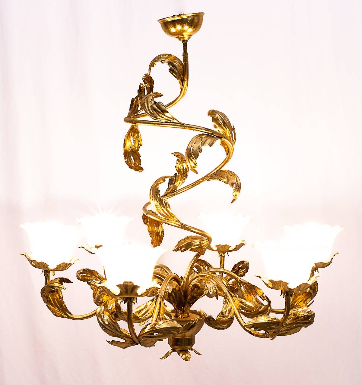 Antique floral chandelier