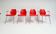 Set of 4 Maui Kartell chairs by Vico Magistretti, 1980s