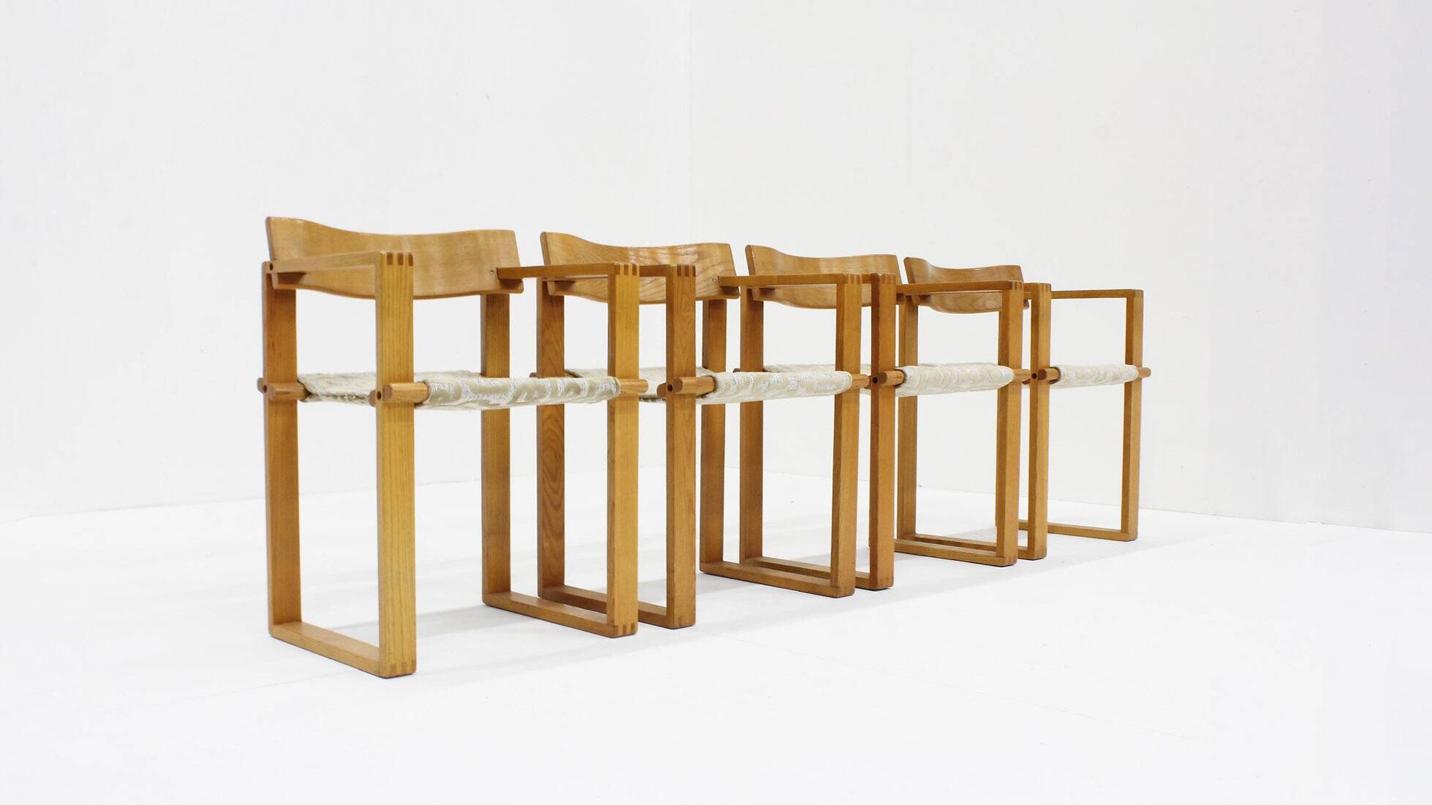 Vintage dining chairs by Ate van Apeldoorn, set of 4