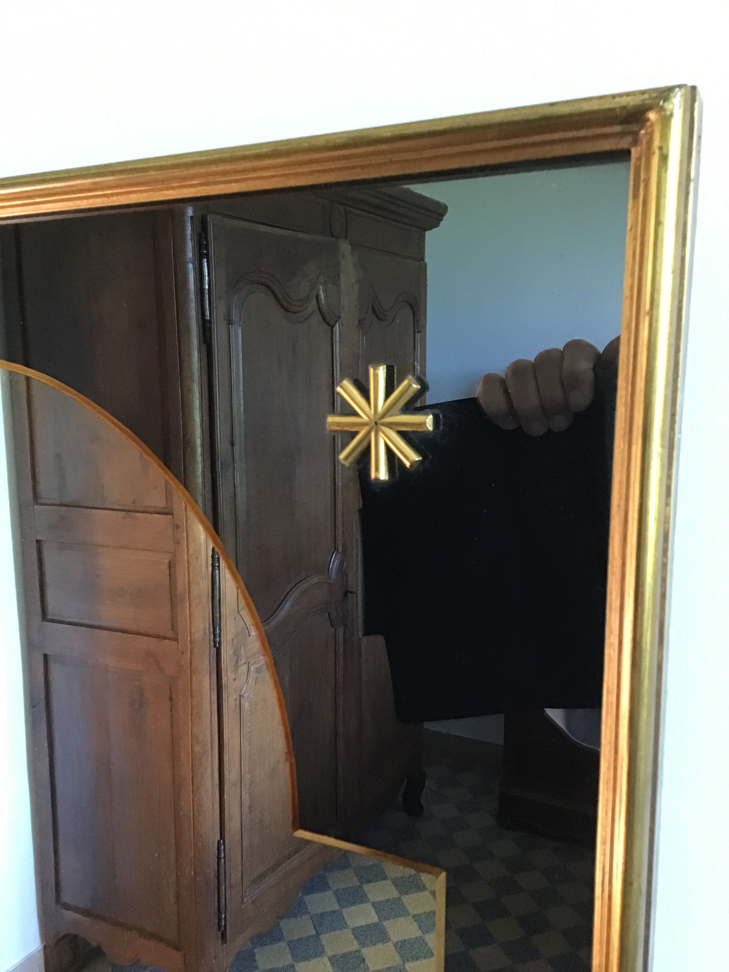 Miroir des années 50 - 61x83cm