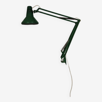 Architect Adjustable Green Swing-Arm Desk Lamp, 1970s