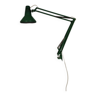 Architect Adjustable Green Swing-Arm Desk Lamp, 1970s