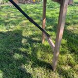Table ancienne en bois pliante