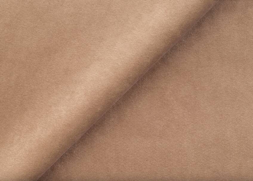 Sofa MALMO brown velour, Scandinavian design