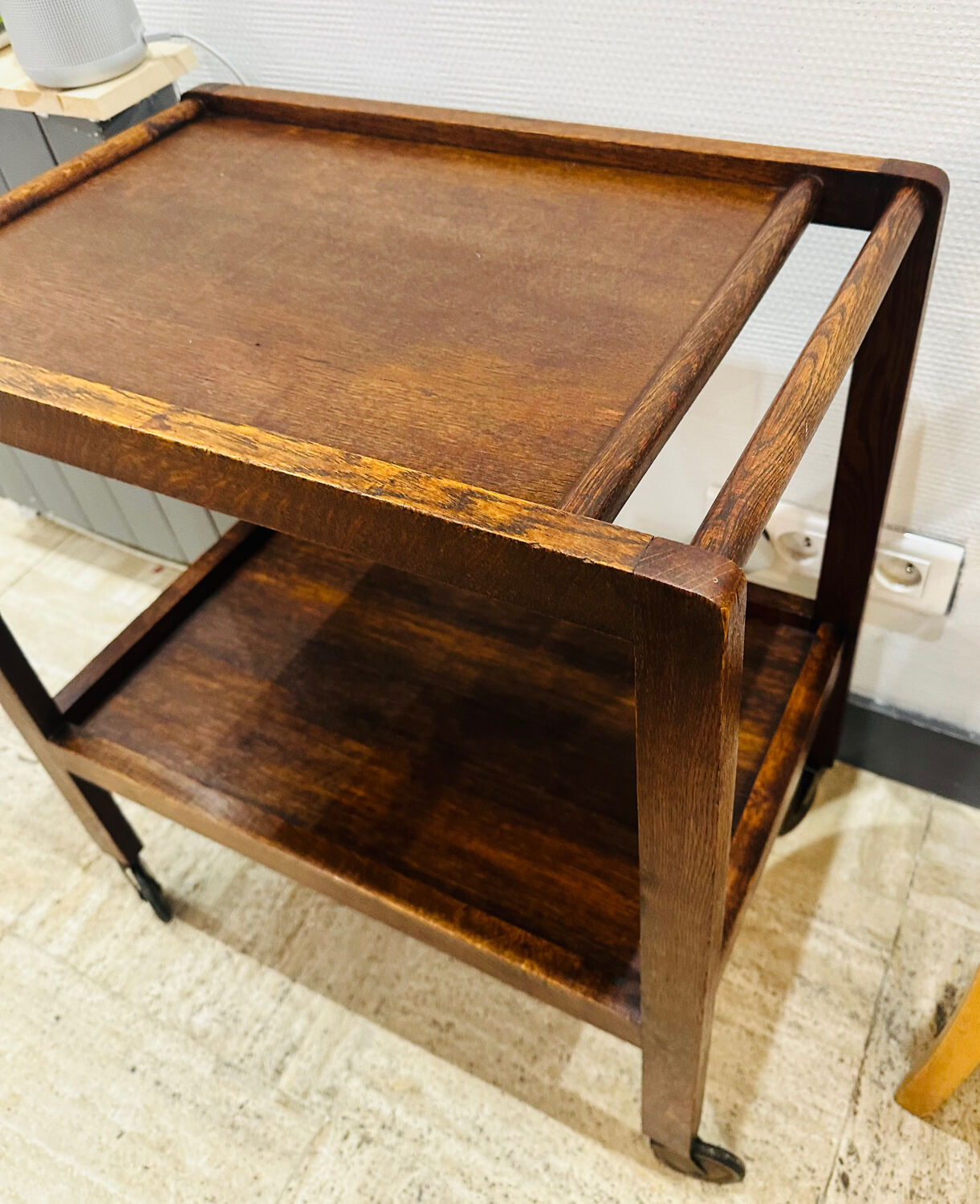 Vintage serving trolley