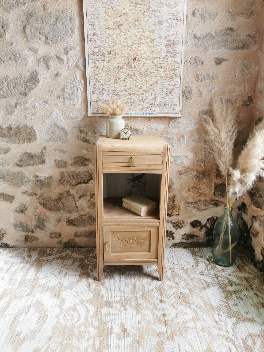 Art Deco Nightstand Fully Renovated