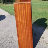 2 furniture has wooden curtains