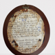 Oval medallion frame