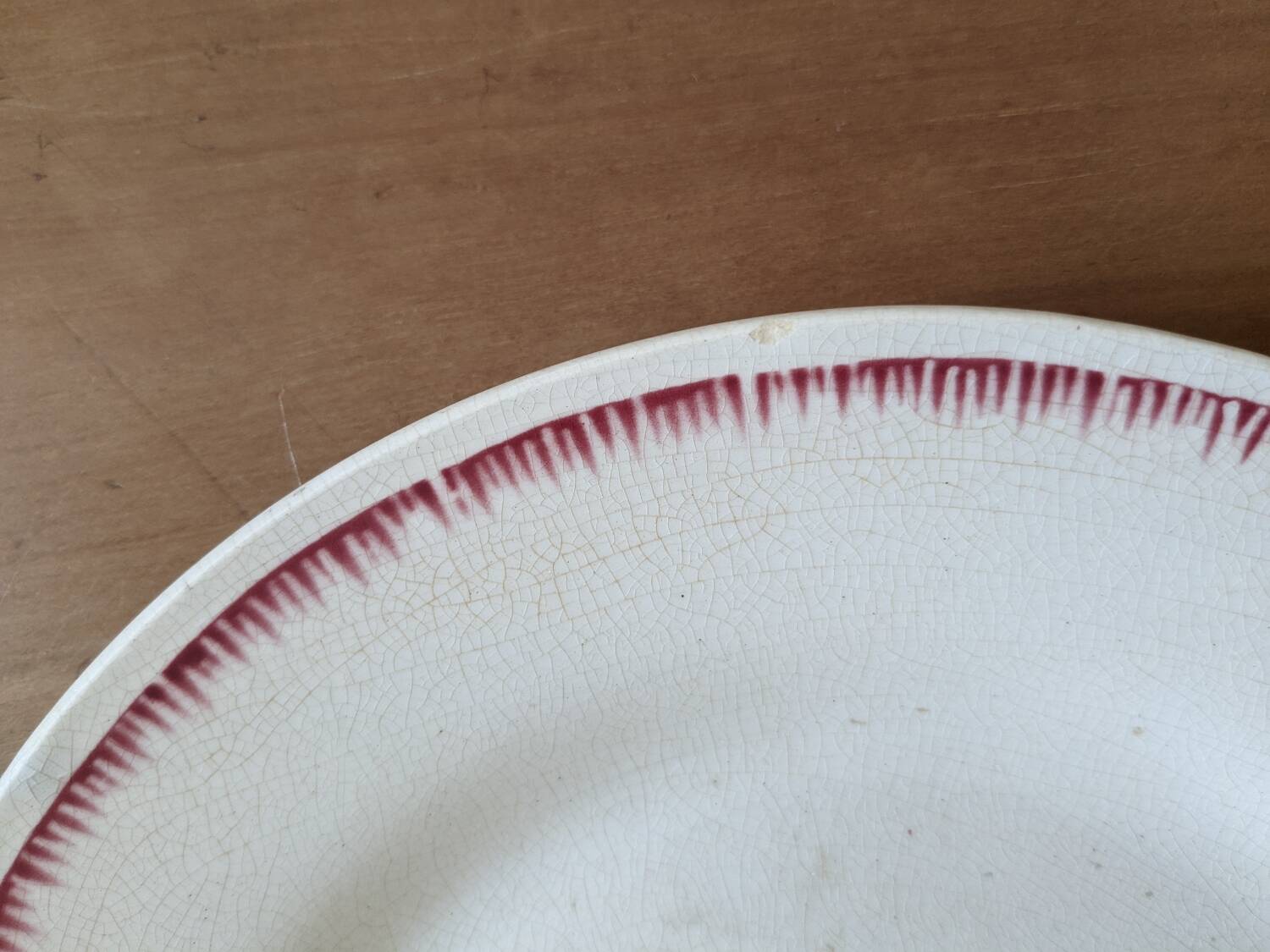 2 Digoin Sarreguemines Rolande dinner plates