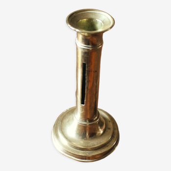 Brass torch candle holder