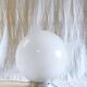 Bauhaus style ceiling light in blown glass - mid 20th century