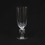 23 Flûtes En Cristal Modèle Clos Vougeot Lalique