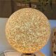 Touch base spherical table lamp in perspex