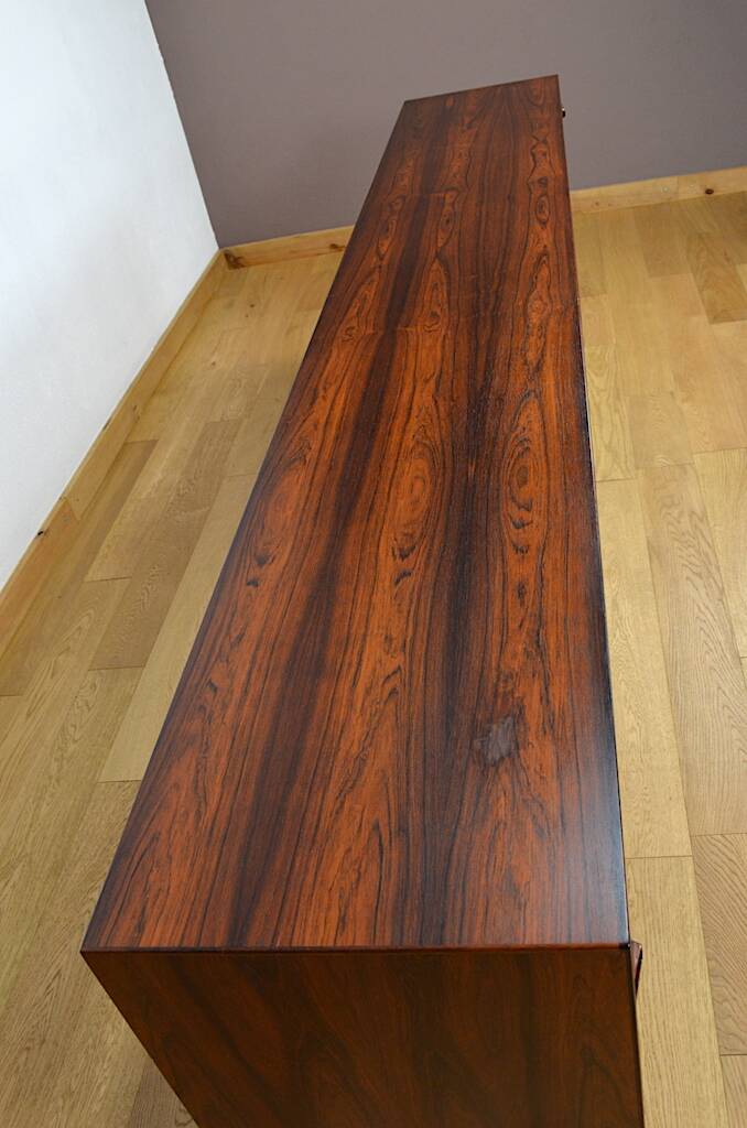 Danish enfilade in Rio rosewood by H. Rosengren Hansen 1960