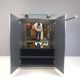 Postmodern bar cabinet by Belgochrom, 1980s