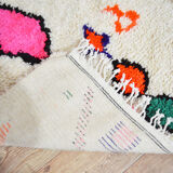 Handmade moroccan berber carpet 275 x 140 cm