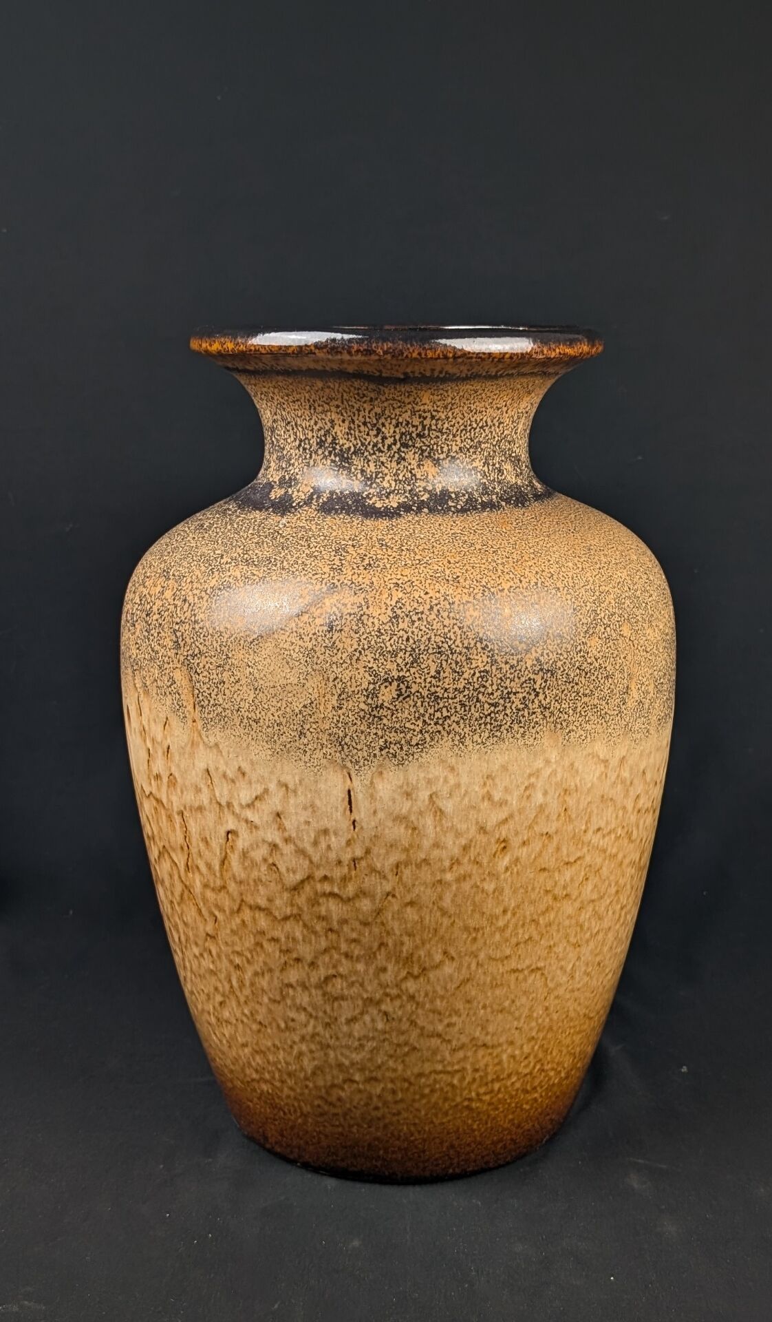 Large ceramic vase Scheurich Keramik vintage