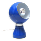 Blue ball lamp Piero de Martini Reggiani 1968