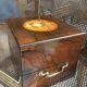 Liqueur cellar period Charles X 19 eme and crystal factory 19 eme complete